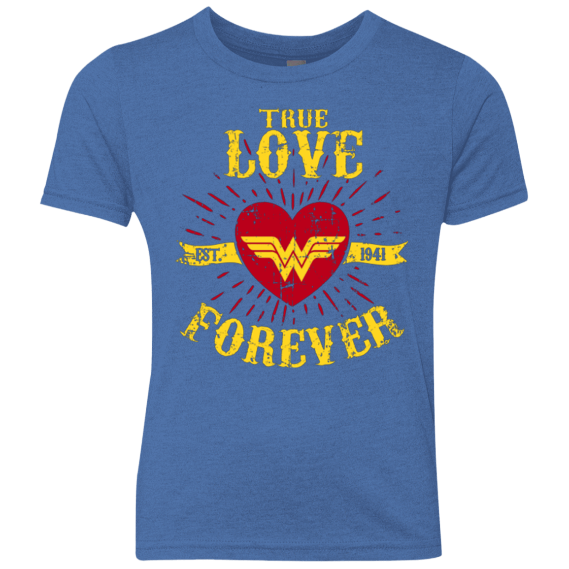 T-Shirts Vintage Royal / YXS TLF  WONDER Youth Triblend T-Shirt