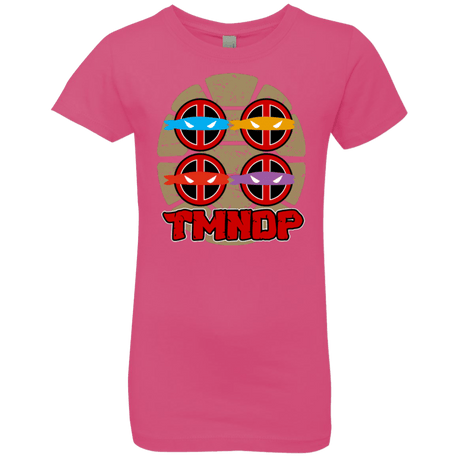 T-Shirts Hot Pink / YXS TMNDP Girls Premium T-Shirt