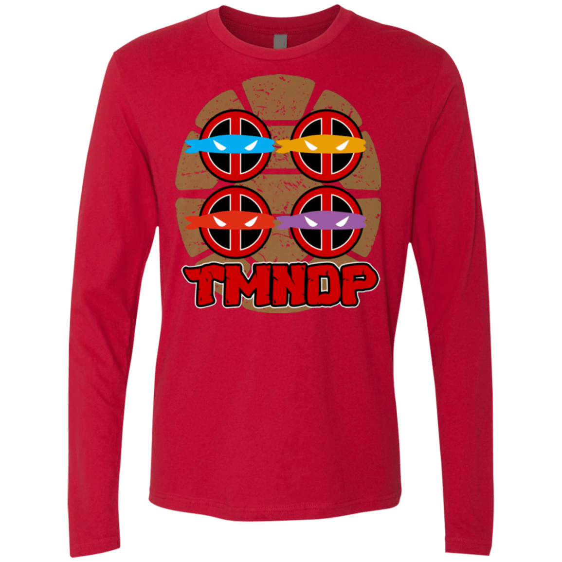 T-Shirts Red / Small TMNDP Men's Premium Long Sleeve