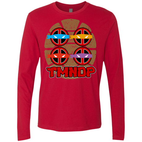 T-Shirts Red / Small TMNDP Men's Premium Long Sleeve