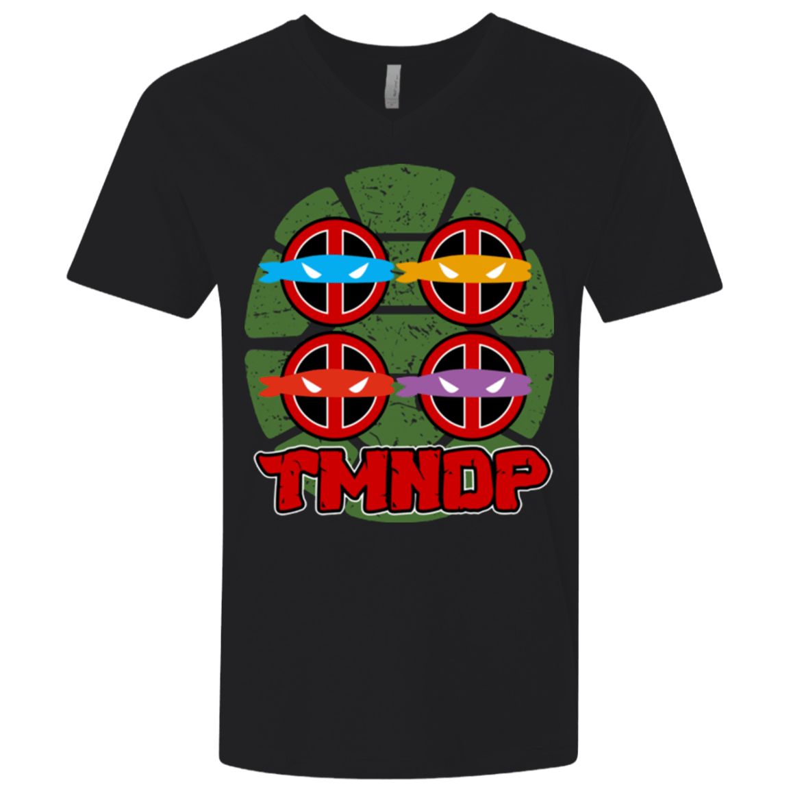 T-Shirts Black / X-Small TMNDP Men's Premium V-Neck