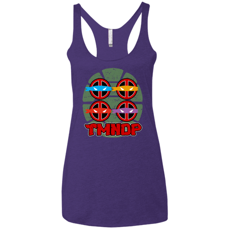 T-Shirts Purple / X-Small TMNDP Women's Triblend Racerback Tank