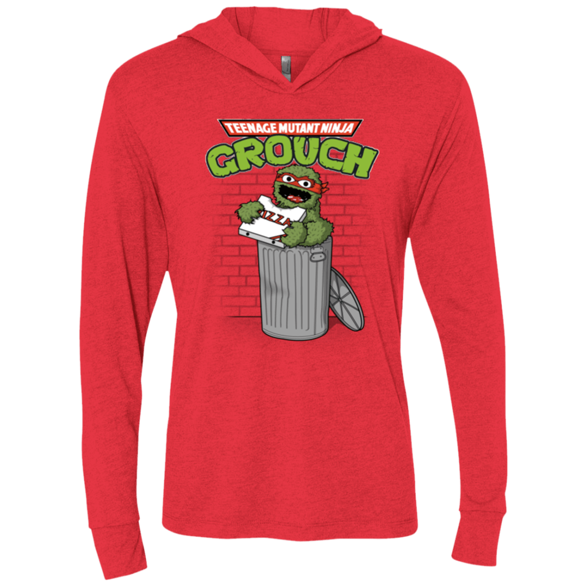 TMNG Triblend Long Sleeve Hoodie Tee