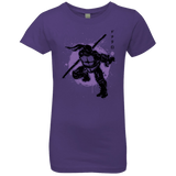 T-Shirts Purple Rush / YXS TMNT - Bo Warrior Girls Premium T-Shirt