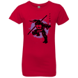 T-Shirts Red / YXS TMNT - Bo Warrior Girls Premium T-Shirt