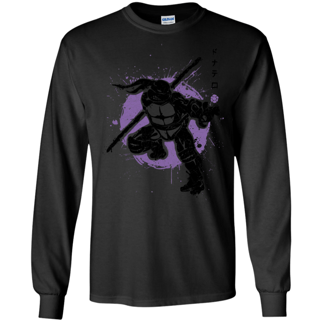 T-Shirts Black / S TMNT - Bo Warrior Men's Long Sleeve T-Shirt