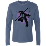 T-Shirts Indigo / S TMNT - Bo Warrior Men's Premium Long Sleeve