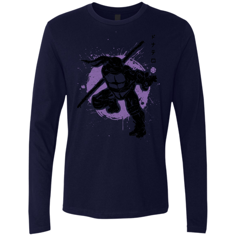 T-Shirts Midnight Navy / S TMNT - Bo Warrior Men's Premium Long Sleeve