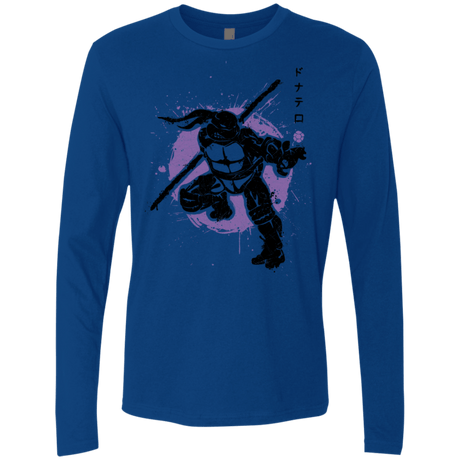 T-Shirts Royal / S TMNT - Bo Warrior Men's Premium Long Sleeve