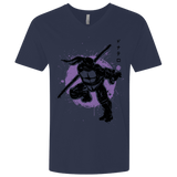 T-Shirts Midnight Navy / X-Small TMNT - Bo Warrior Men's Premium V-Neck