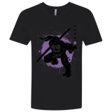 T-Shirts Black / X-Small TMNT - Bo Warrior Men's Premium V-Neck