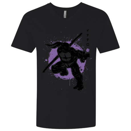 T-Shirts Black / X-Small TMNT - Bo Warrior Men's Premium V-Neck