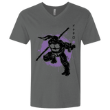 T-Shirts Heavy Metal / X-Small TMNT - Bo Warrior Men's Premium V-Neck