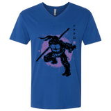 T-Shirts Royal / X-Small TMNT - Bo Warrior Men's Premium V-Neck