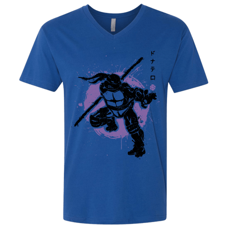T-Shirts Royal / X-Small TMNT - Bo Warrior Men's Premium V-Neck