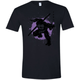 T-Shirts Black / X-Small TMNT - Bo Warrior Men's Semi-Fitted Softstyle