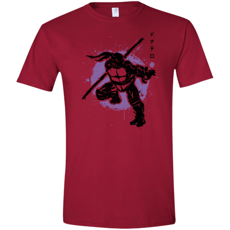 T-Shirts Cardinal Red / S TMNT - Bo Warrior Men's Semi-Fitted Softstyle