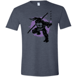 T-Shirts Heather Navy / S TMNT - Bo Warrior Men's Semi-Fitted Softstyle