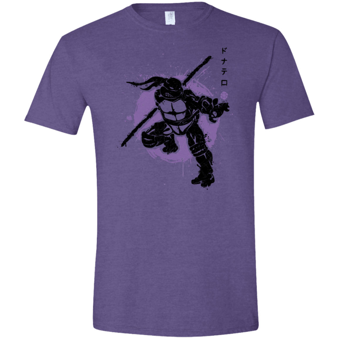 T-Shirts Heather Purple / S TMNT - Bo Warrior Men's Semi-Fitted Softstyle
