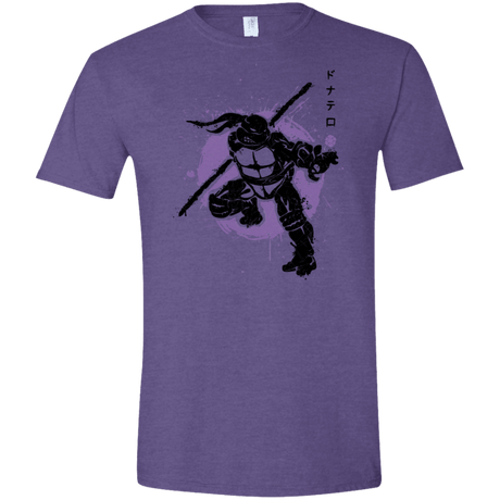 T-Shirts Heather Purple / S TMNT - Bo Warrior Men's Semi-Fitted Softstyle