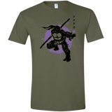T-Shirts Military Green / S TMNT - Bo Warrior Men's Semi-Fitted Softstyle