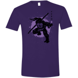 T-Shirts Purple / S TMNT - Bo Warrior Men's Semi-Fitted Softstyle