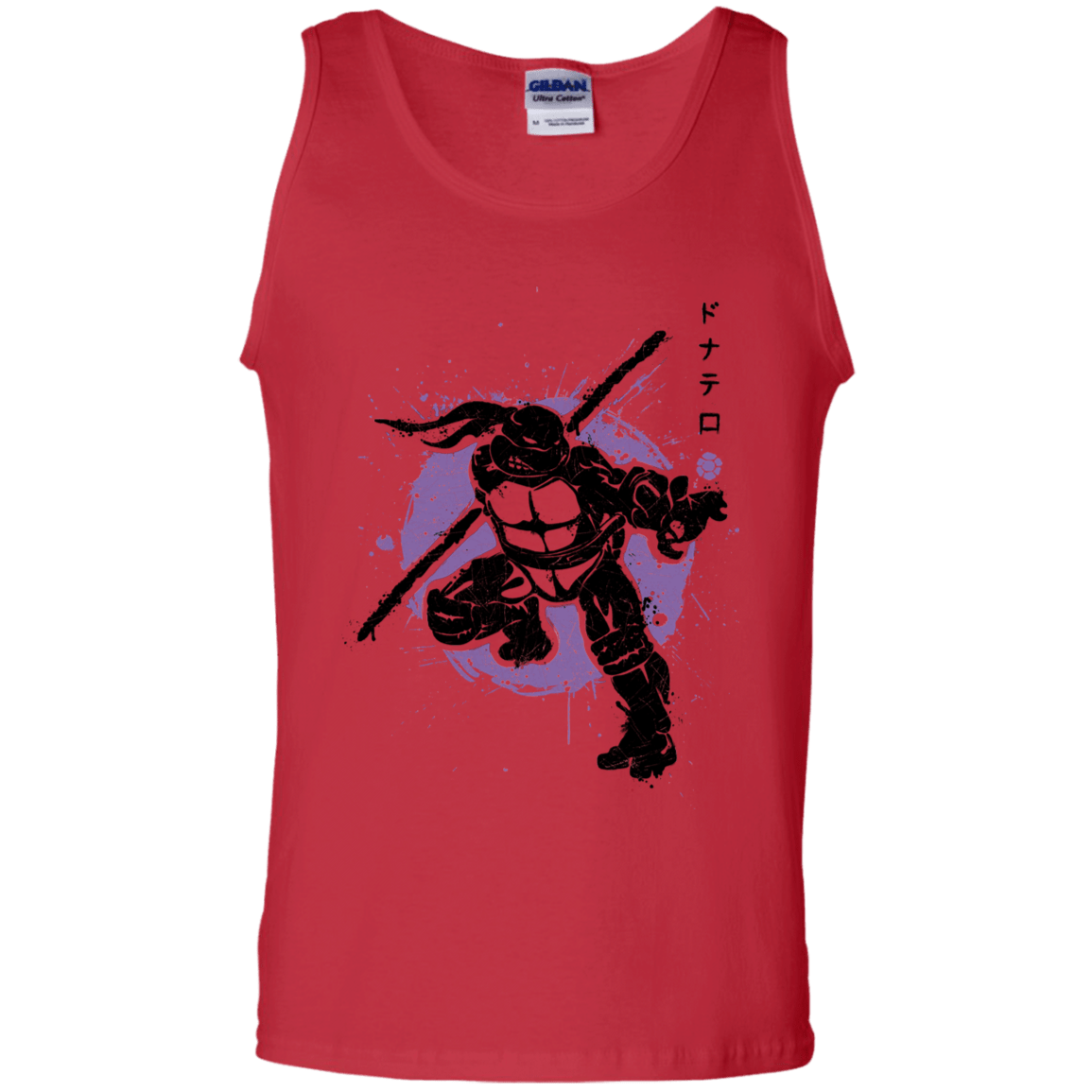 T-Shirts Red / S TMNT - Bo Warrior Men's Tank Top
