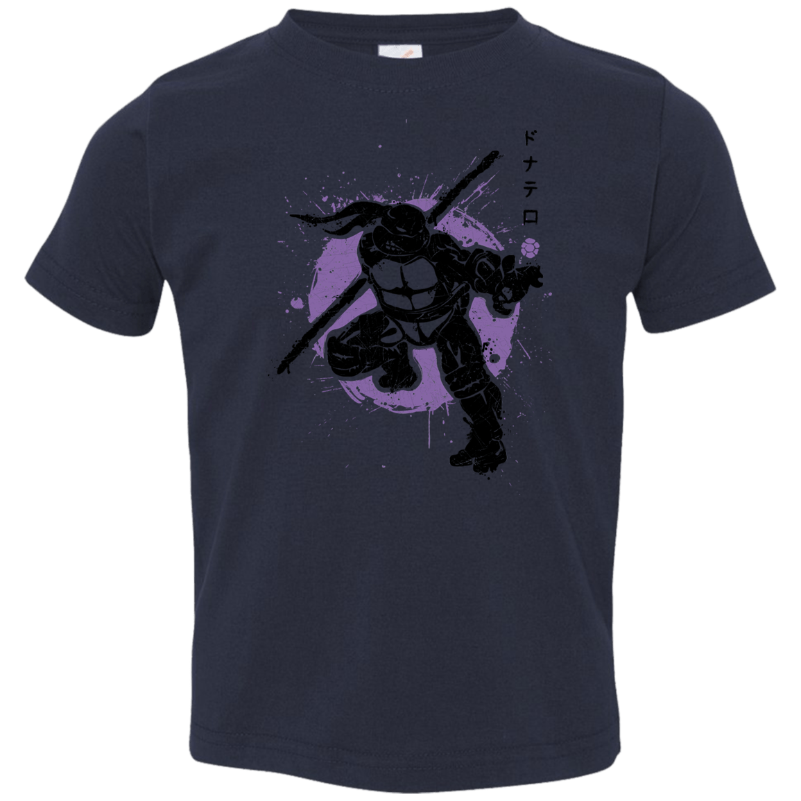 T-Shirts Navy / 2T TMNT - Bo Warrior Toddler Premium T-Shirt