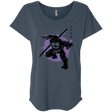 T-Shirts Indigo / X-Small TMNT - Bo Warrior Triblend Dolman Sleeve