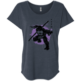 T-Shirts Vintage Navy / X-Small TMNT - Bo Warrior Triblend Dolman Sleeve