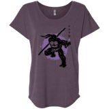 T-Shirts Vintage Purple / X-Small TMNT - Bo Warrior Triblend Dolman Sleeve