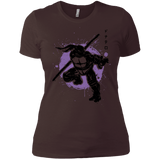 T-Shirts Dark Chocolate / X-Small TMNT - Bo Warrior Women's Premium T-Shirt