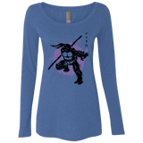T-Shirts Vintage Royal / S TMNT - Bo Warrior Women's Triblend Long Sleeve Shirt