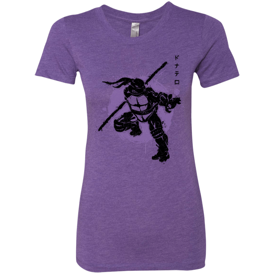 T-Shirts Purple Rush / S TMNT - Bo Warrior Women's Triblend T-Shirt