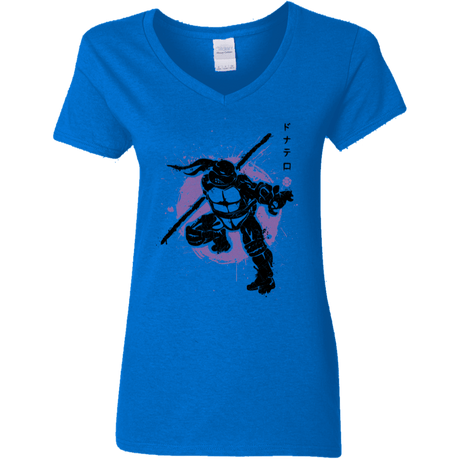 T-Shirts Royal / S TMNT - Bo Warrior Women's V-Neck T-Shirt