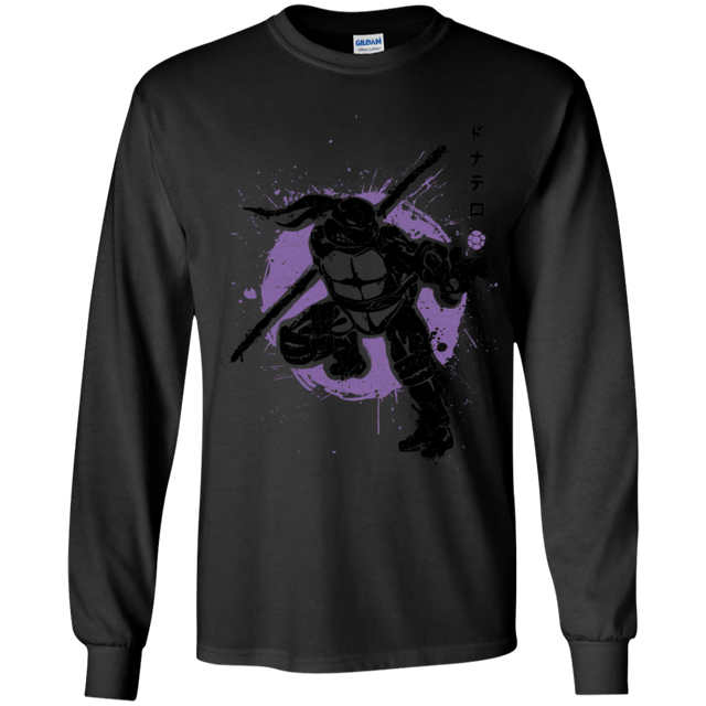 T-Shirts Black / YS TMNT - Bo Warrior Youth Long Sleeve T-Shirt
