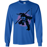 T-Shirts Royal / YS TMNT - Bo Warrior Youth Long Sleeve T-Shirt