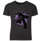 T-Shirts Vintage Black / YXS TMNT - Bo Warrior Youth Triblend T-Shirt
