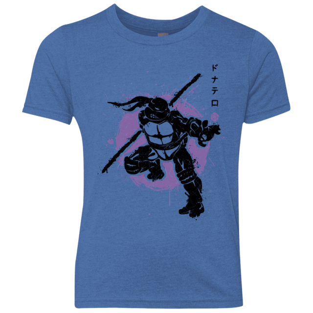 T-Shirts Vintage Royal / YXS TMNT - Bo Warrior Youth Triblend T-Shirt