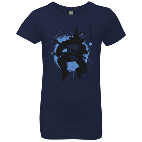 T-Shirts Midnight Navy / YXS TMNT - Katana Warrior Girls Premium T-Shirt