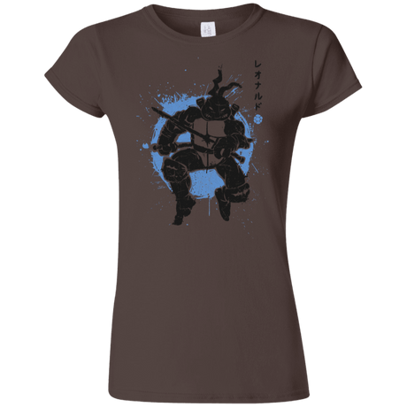 T-Shirts Dark Chocolate / S TMNT - Katana Warrior Junior Slimmer-Fit T-Shirt