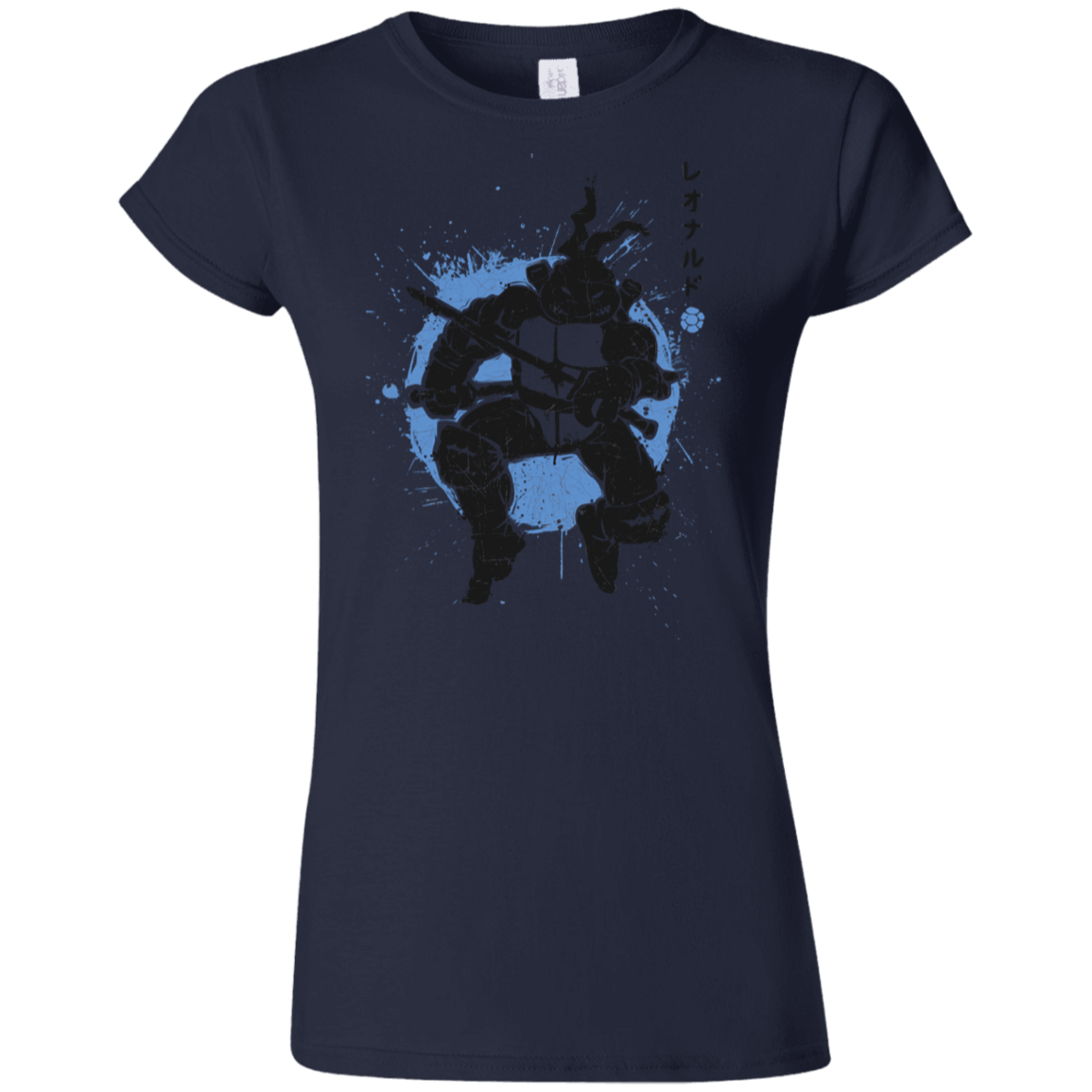 T-Shirts Navy / S TMNT - Katana Warrior Junior Slimmer-Fit T-Shirt