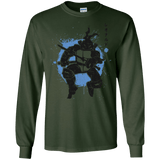 T-Shirts Forest Green / S TMNT - Katana Warrior Men's Long Sleeve T-Shirt