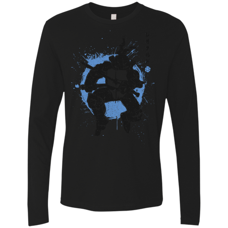 T-Shirts Black / S TMNT - Katana Warrior Men's Premium Long Sleeve