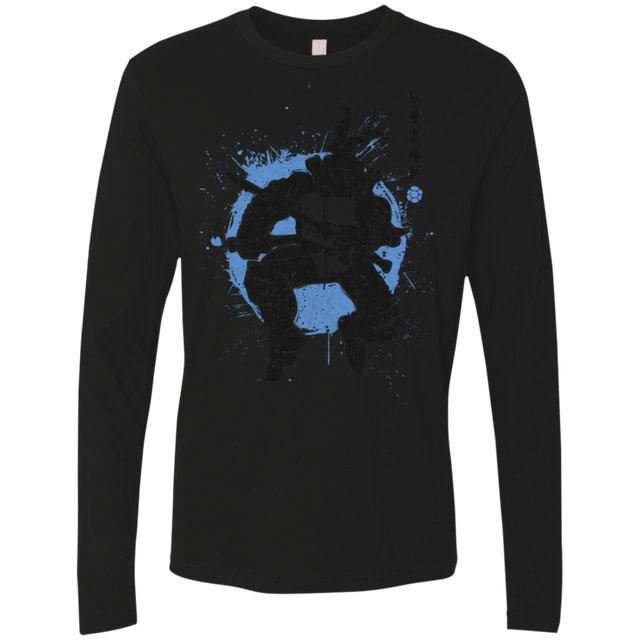 T-Shirts Black / S TMNT - Katana Warrior Men's Premium Long Sleeve