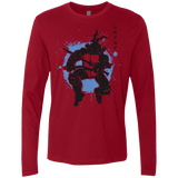 T-Shirts Cardinal / S TMNT - Katana Warrior Men's Premium Long Sleeve