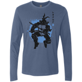 T-Shirts Indigo / S TMNT - Katana Warrior Men's Premium Long Sleeve