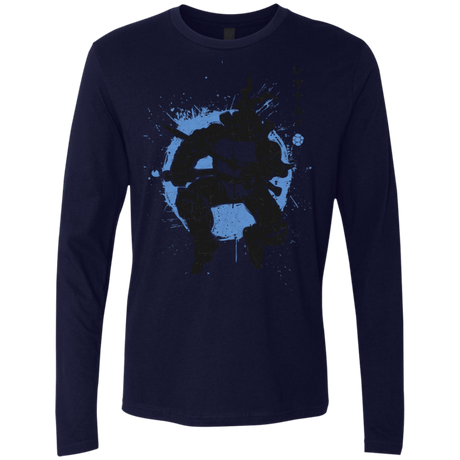 T-Shirts Midnight Navy / S TMNT - Katana Warrior Men's Premium Long Sleeve