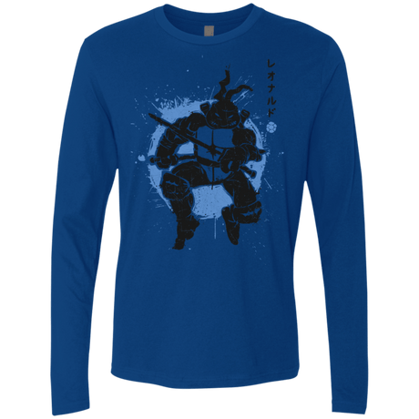 T-Shirts Royal / S TMNT - Katana Warrior Men's Premium Long Sleeve