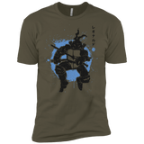 T-Shirts Military Green / X-Small TMNT - Katana Warrior Men's Premium T-Shirt